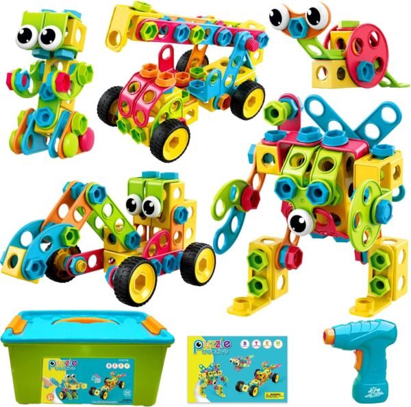 Construction Building Blocks Sets Kids Toys